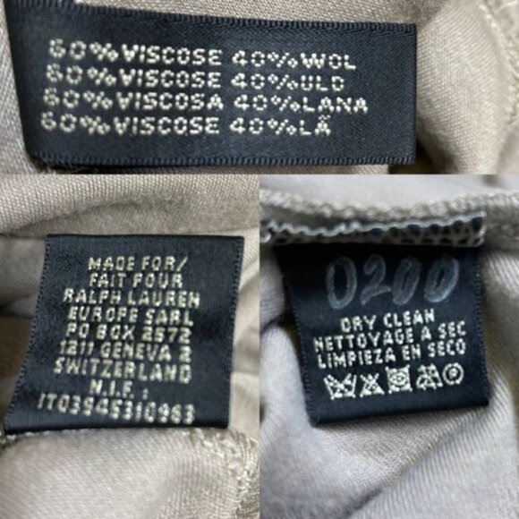 NWT RALPH LAUREN Black Label Sleeveless Jersey‎ Dress Women Size Small - Picture 5 of 5